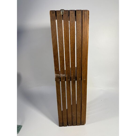 Wooden Corner Floating Wall Shelf 3 tier Heart Vintage Cottage Granny Core Wood - Picture 15 of 16